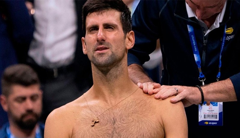 Akibat Cedera Bahu, Djokovic Lepas Trofi Juara AS Terbuka