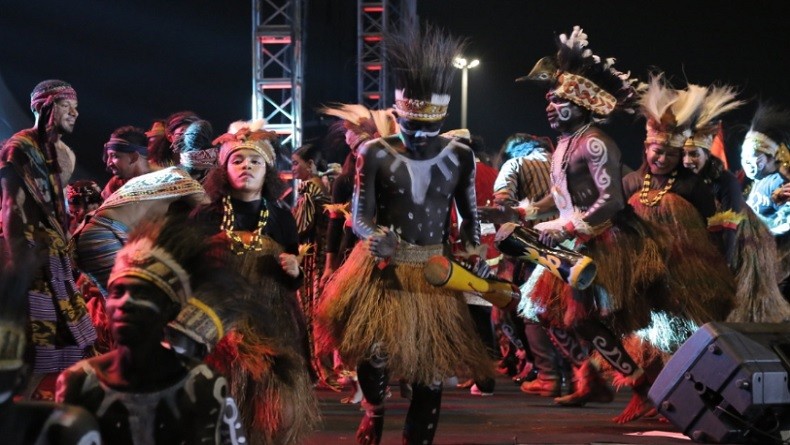 Meriah, Pentas Seni Merajut Nusantara Suarakan Pesan Persatuan Bangsa