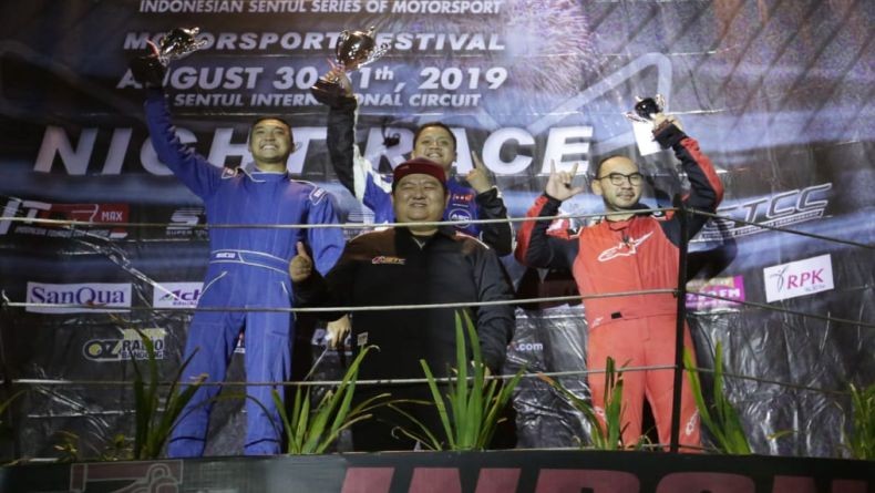 Menang di 2 Kelas Balap Malam Sentul, Rian Risky: Persiapan Jadi Kunci Sukses
