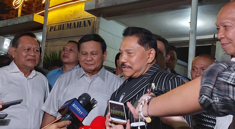 Bahas soal Papua, Prabowo dan Hendropriyono Ajak Semua Pihak Bersatu