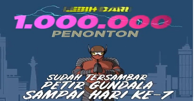 Seminggu Tayang di Bioskop, Gundala Raih 1 Juta Penonton