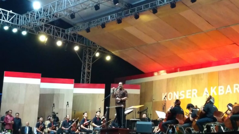 Ketika Anies Mengibaratkan Persatuan Indonesia seperti Pergelaran Musik Klasik