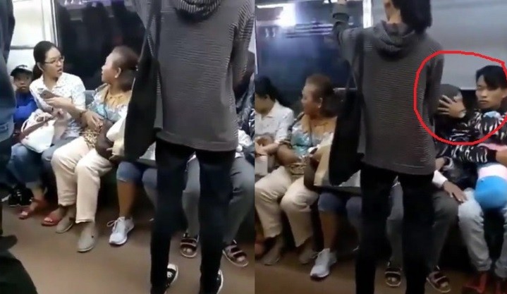 Video Viral, Penumpang Kereta Api Ini Marah-Marah Dipanggil Nenek