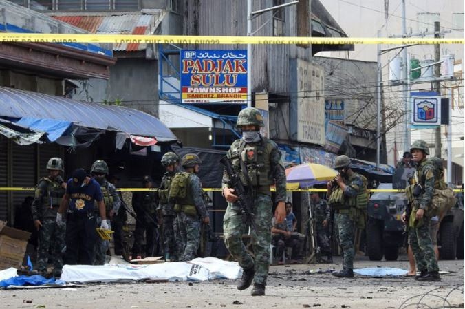 Ledakan Besar di Kota Jolo, 5 Tentara Dilaporkan Tewas