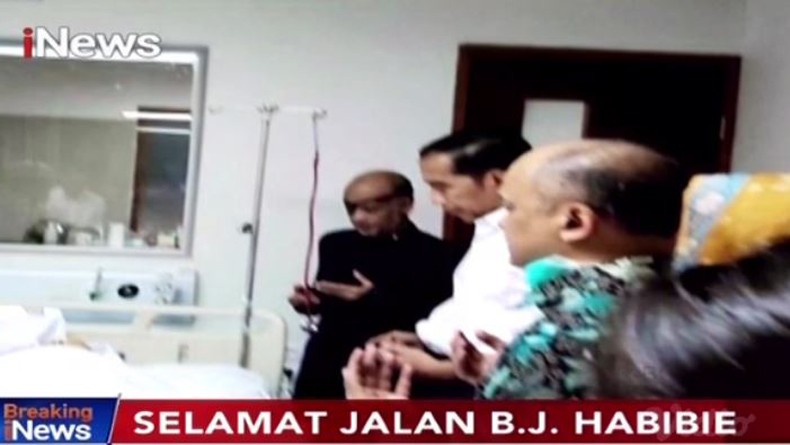 Presiden Jokowi: BJ Habibie Negarawan dan Suri Teladan yang Patut Dicontoh