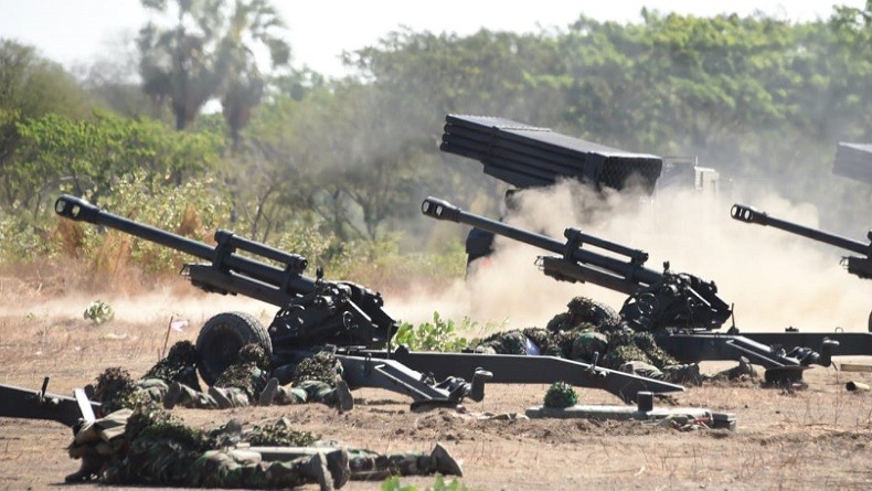 Latgab TNI Tampilkan Drone Tempur, Bisa Mengebom dari Ketinggian 15.000 Kaki