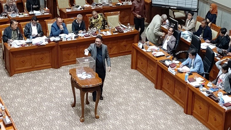 Voting 5 Capim KPK, Komisi III DPR Mulai Hitung Suara