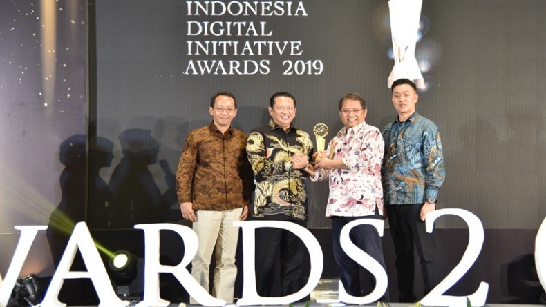 DPR Raih Penghargaan Indonesia Digital Initiative Awards 2019
