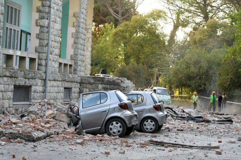 Gempa Magnitudo 5,6 Guncang Albania, Puluhan Rumah Hancur
