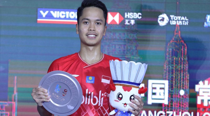 China Open 2019: Kalah di Final, Anthony Ginting Akui Hilang Fokus