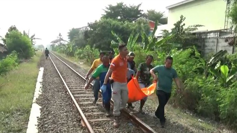 Wanita Tanpa Identitas Tewas Tertabrak KA Argo Lawu di Sleman