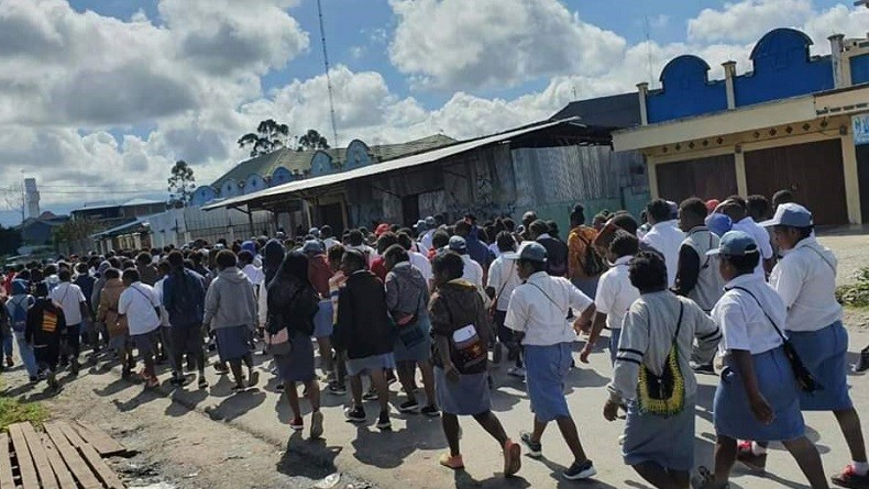 Kerusuhan Pecah di Kota Wamena Papua, Kapolres Jayawijaya: Masih Chaos