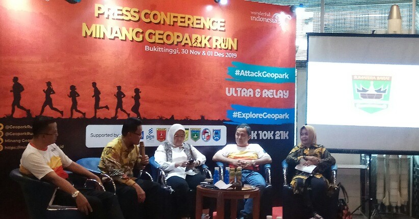 Minang Geopark Run Wujudkan Sumbar Menjadi UGG