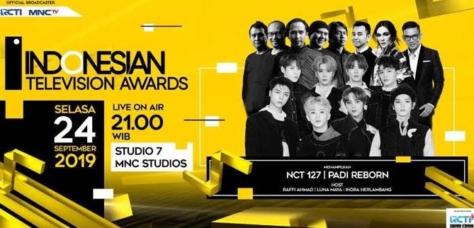 Indonesian Television Awards 2019 Live di RCTI Pukul 21.00, Cek Deretan Nominasinya