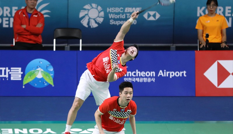 Hasil French Open 2019: Taklukkan Duo China, Kevin/Marcus ke Semifinal