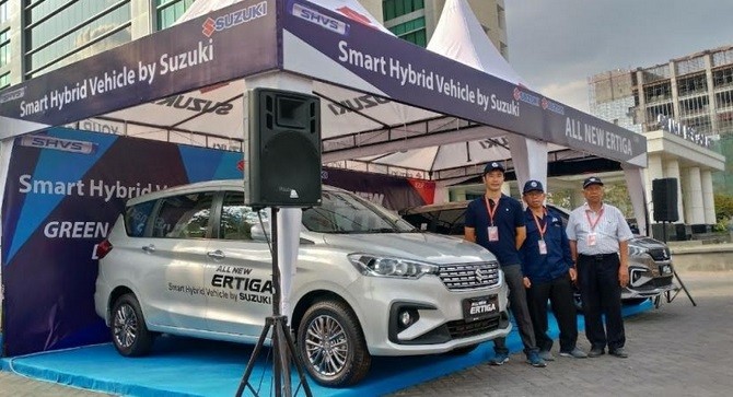 Masuk Era Mobil Listrik, Suzuki Pamerkan Teknologi Smart Hybrid ke Mahasiswa