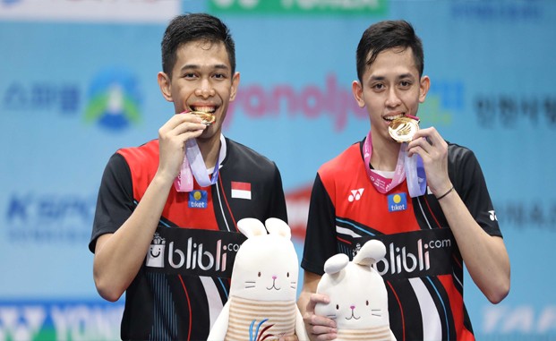 Juara Korea Open 2019, Fajar/Rian Targetkan Tembus BWF World Tour Finals