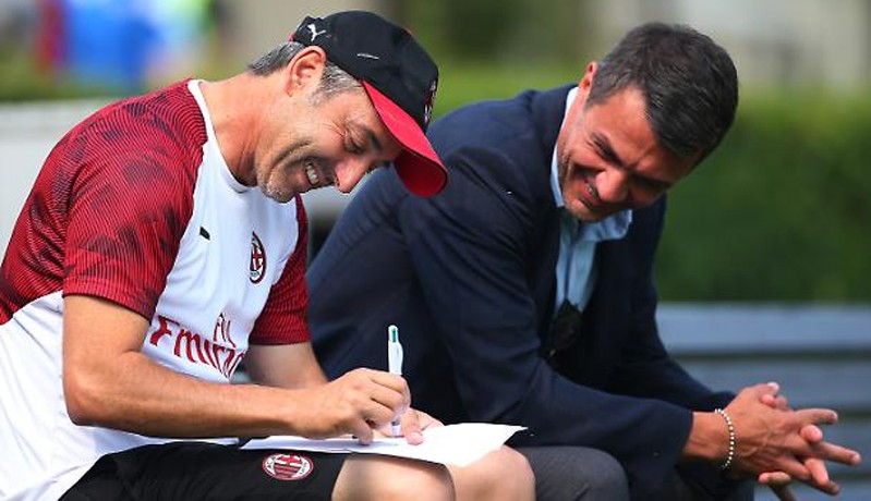 Milan Terpuruk, Giampaolo Dibela Maldini