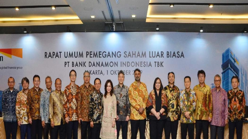 Gelar RUPSLB, Bank Danamon Rombak Direksi dan Dewan Komisaris