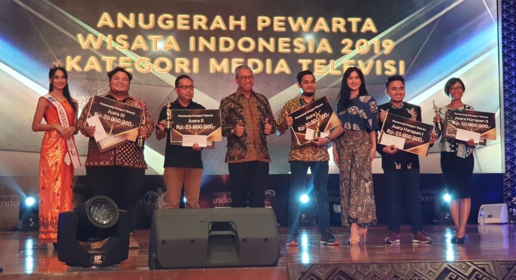 Geopark Indonesia Juara 1 Anugerah Pewarta Wisata Indonesia 2019