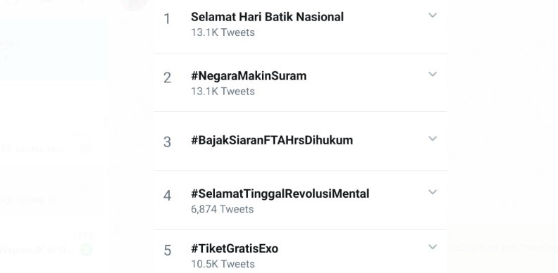 #BajakSiaranFTAHrsDihukum Jadi Trending Topic, Netizen Soroti Penegakan UU Hak Cipta