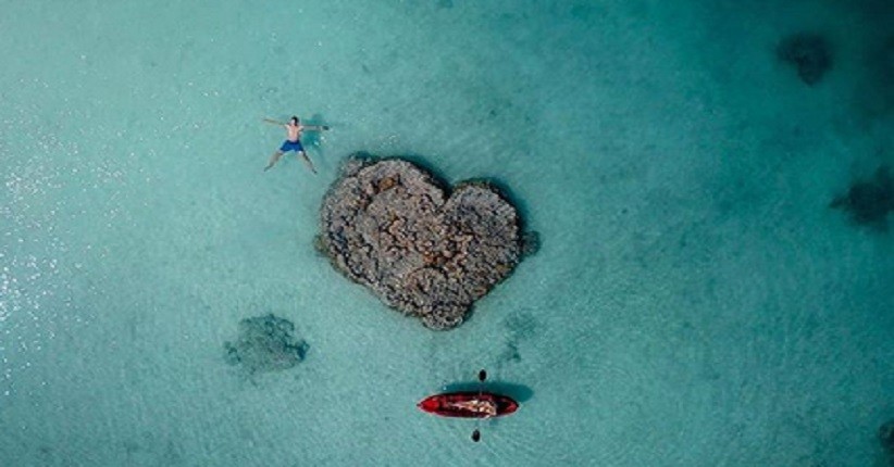 Wisata di Pulau Rote, Ada Pesona Telaga Nirwana dengan Lempengan Batu Hati