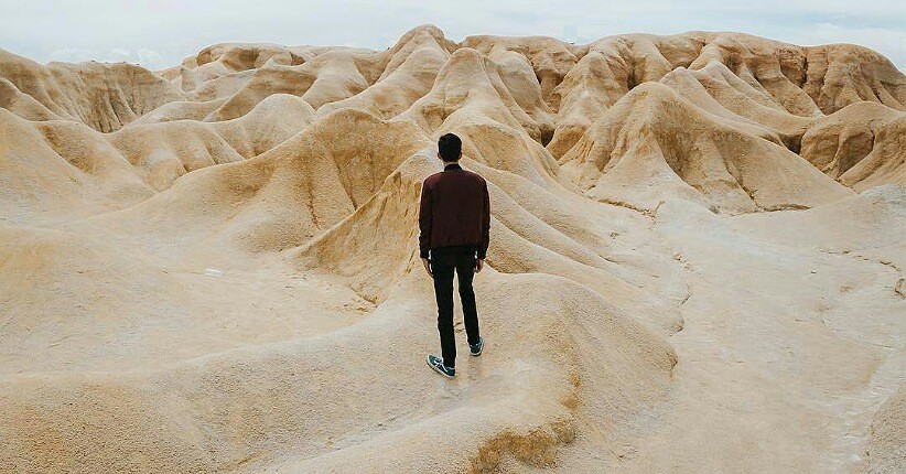 Mengintip Negeri Timur Tengah di Bintan, Unik Ada Gundukan Mirip Gurun Pasir