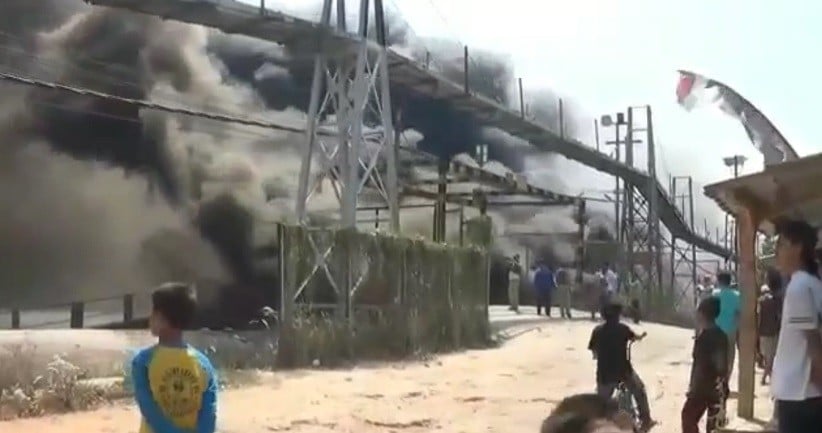 Pabrik Semen Milik Indocement di Bogor Terbakar Hebat, Warga Diungsikan