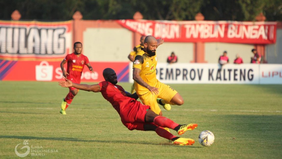 Hasil Liga 1: Barito Imbangi Kalteng Putera, Semen Padang Libas Badak Lampung 