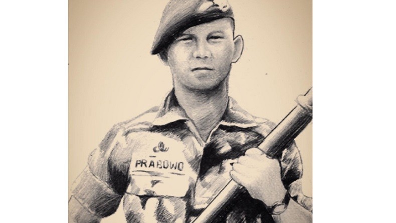 Unggah Gambar semasa Jadi Prajurit, Prabowo: Dirgahayu TNI