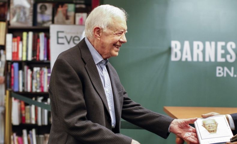 Mantan Presiden AS Jimmy Carter Terjatuh di Rumah, Alisnya Terpaksa Dijahit