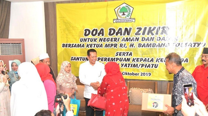 Bamsoet Ajak Semua Elemen Bangsa Sukseskan Pelantikan Presiden