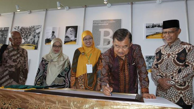 Isi Kuliah Kebangsaan di Unisa, Wapres JK: Kemajuan Bangsa Tergantung SDM