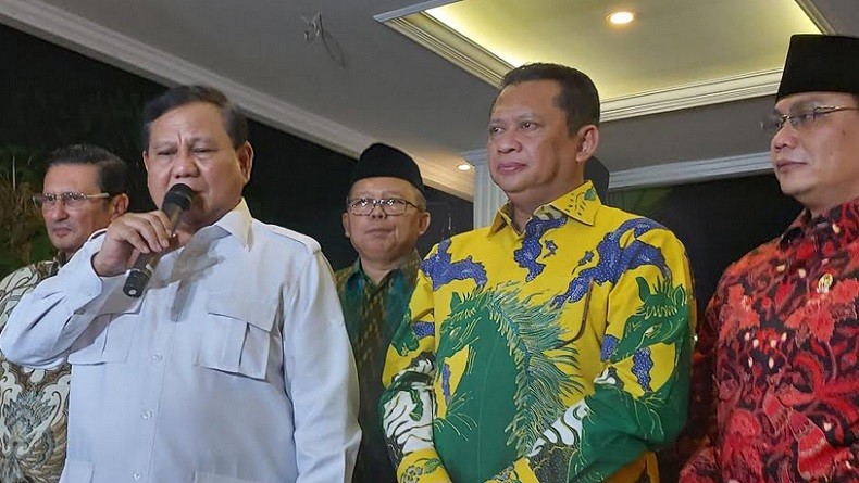 Diundang MPR, Prabowo Tegaskan Siap Hadiri Pelantikan Jokowi