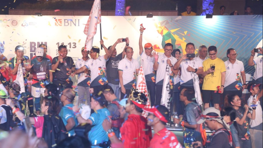 6.000 Peserta Ramaikan BNI ITB Ultra Maraton Ditemani Link Aja