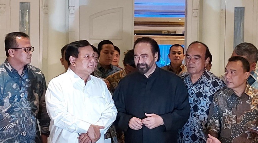 Surya Paloh Tak Persoalkan Gerindra Gabung Koalisi Pemerintah