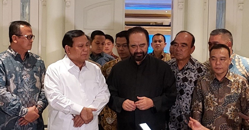 Kerap Berseberangan, Prabowo dan Paloh Kini Mengaku Temukan Kesamaan