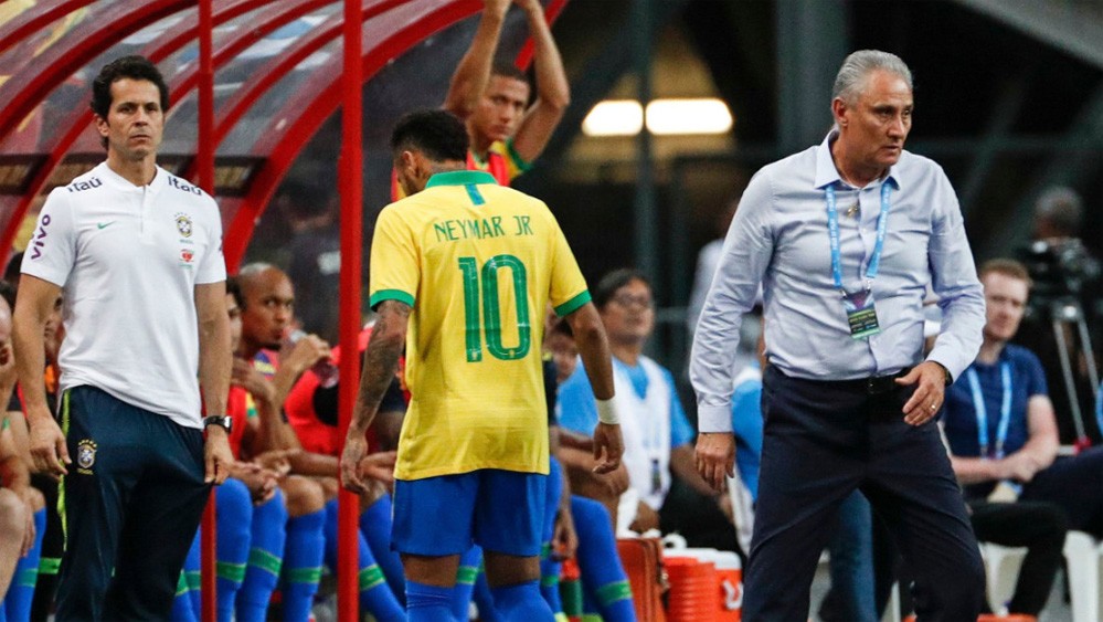 Brasil Vs Nigeria: Neymar Cedera Lagi, Tite Bantah Memaksanya Bermain