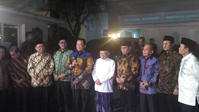 Antar Undangan ke Ma'ruf Amin, Pimpinan MPR Tegaskan Siap Gelar Pelantikan Presiden-Wapres