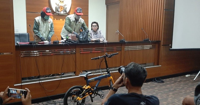 Sepeda yang Disita KPK dari OTT Bupati Indramayu Berharga Rp20 Juta
