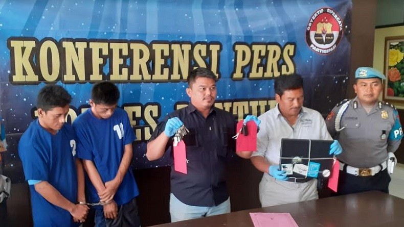 Pegang Kunci Duplikat, 2 Warga Indramayu Bobol Kos-kosan Mahasiswa di Bantul