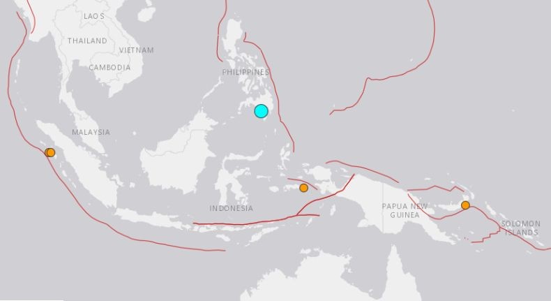 Gempa Bermagnitudo 6,4 Guncang Filipina