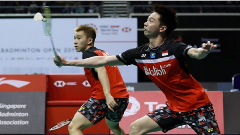 Hasil Denmark Open 2019: Hantam Duo China, Kevin/Marcus ke Semifinal
