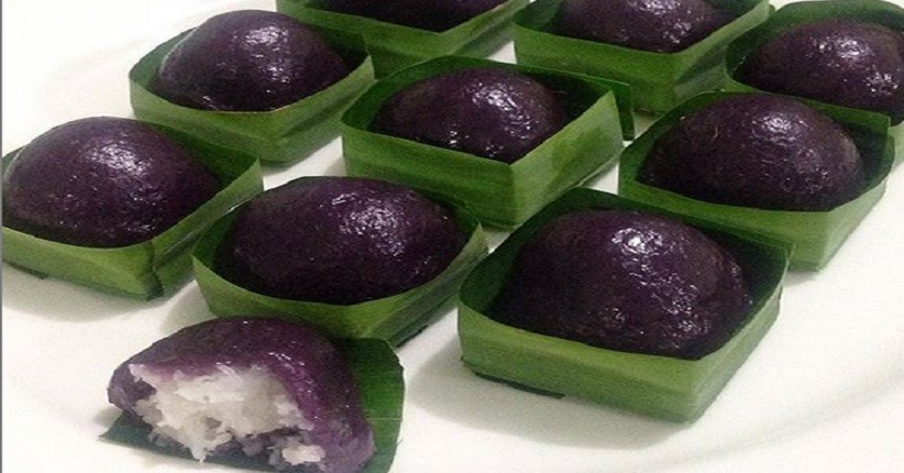 Mencicipi Kue Bugis Ungu, Rasanya Legit Terbuat dari Ubi