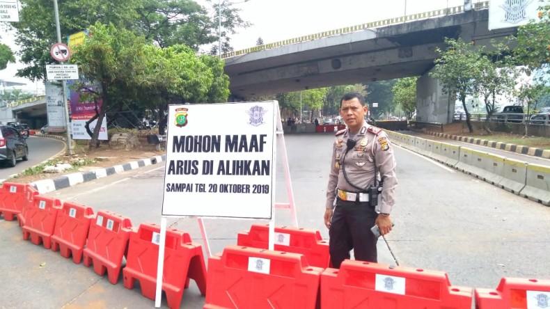 Begini Rekayasa Lalu Lintas saat Pelantikan Presiden 20 Oktober 2019