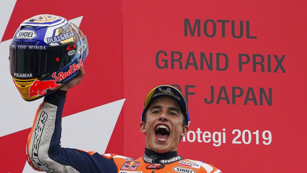 Honda Juara Konstruktor MotoGP 2019, Marc Marquez: Kemenangan yang Sulit