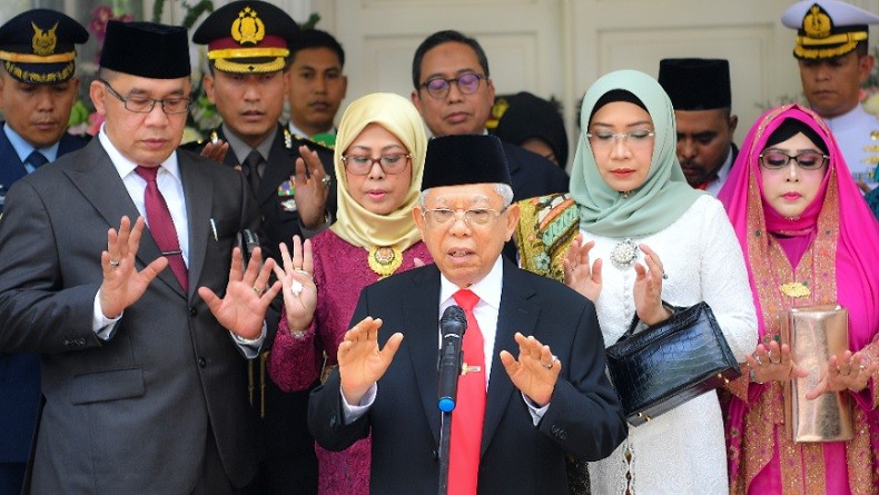 Kontroversi Permenag Majelis Taklim, Ma'ruf Amin Minta Fachrul Razi Buat Penyesuaian