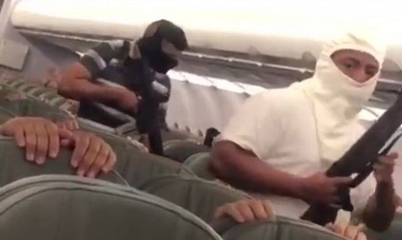 Video Pembajakan Pesawat Jadi Viral, Ternyata Cuma Latihan