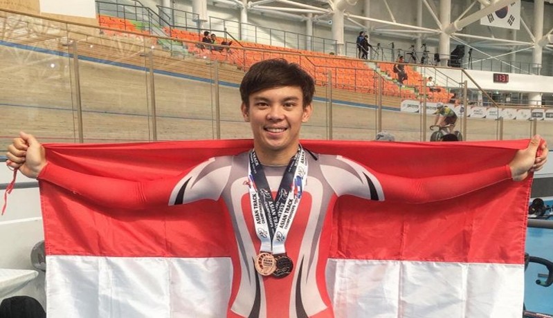 Pembalap Sepeda Indonesia, Bernard van Aert Rebut 2 Medali di Korea Selatan
