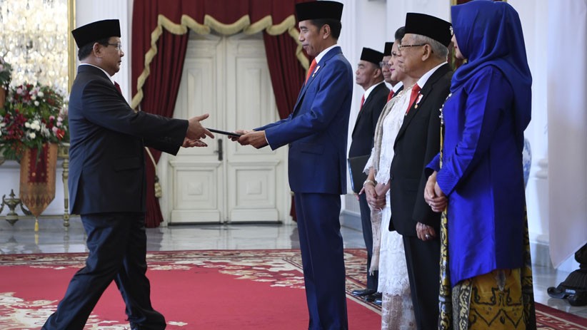 Jabat Menhan, Prabowo Gantikan Teman Seangkatan di Akmil